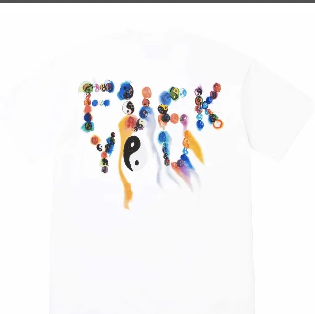 L YANG YIN S TEE 23FW Yang Printed and Tai Black M XL Yin Chi White 0718